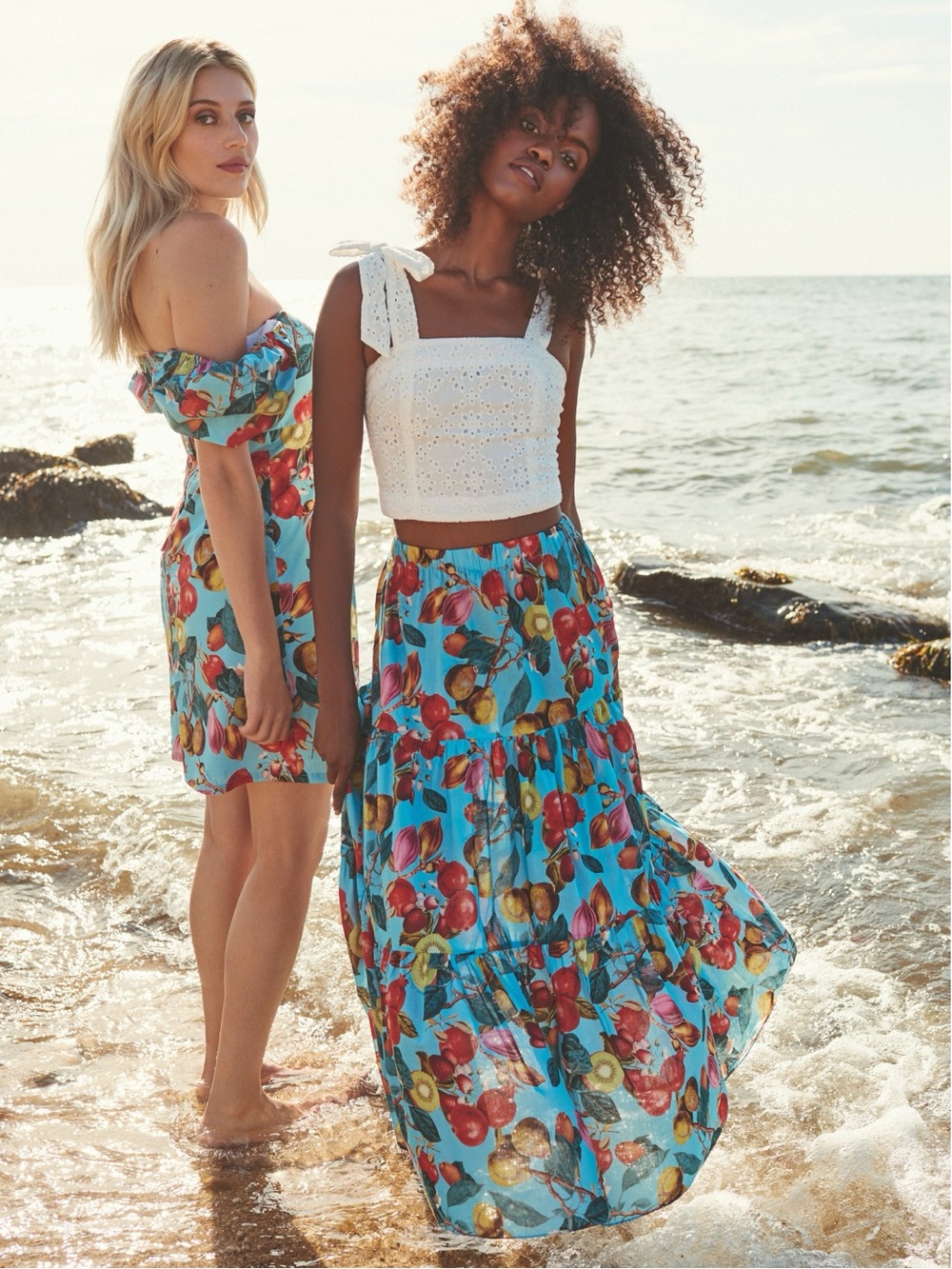 Cara Cara Melanie Fruit Maxi Skirt